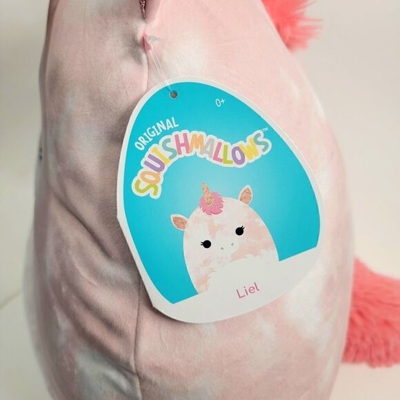 Squishmallow Kellytoy Plush 16" Liel The Pig Unicorn Stuffed Animal Plush Toy - Picture 5 of 7
